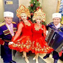 Яркий праздник с фольклорным ансамблем у барина