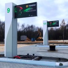 Обечайки (коронки) для облицовки островок безопасности на заправочных станциях